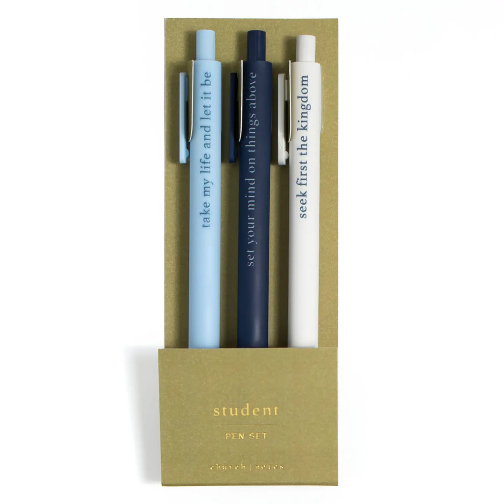 Student Bible Study Pen Set
