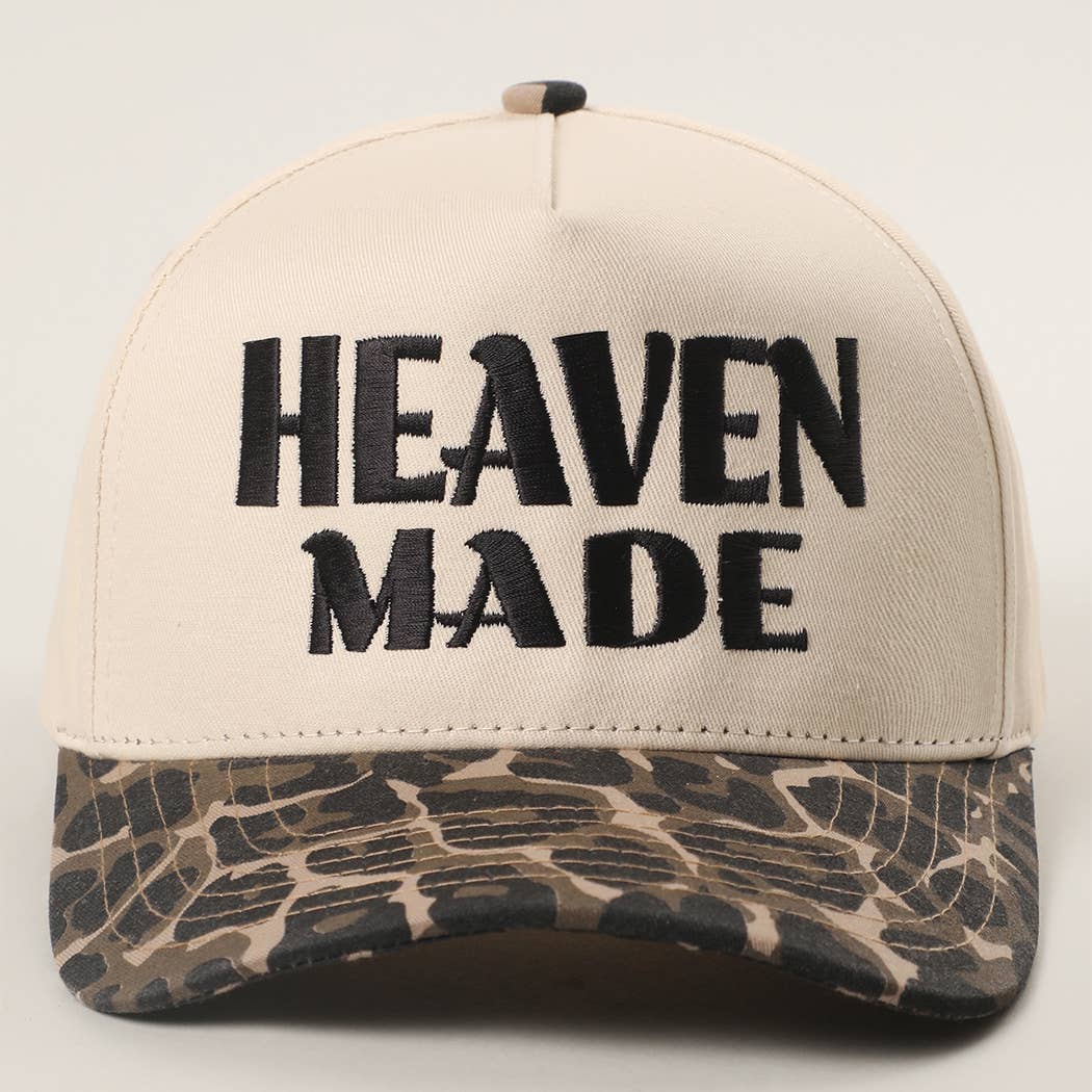 Heaven Made Embroidery Two-Tone Trucker Hat