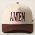 Amen 3D Embroidered Two-Tone Trucker Hat