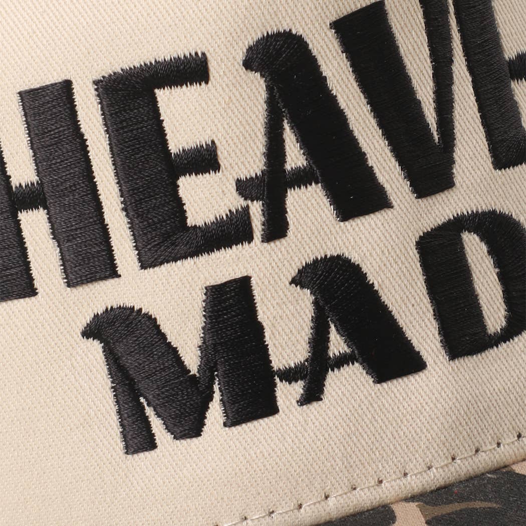 Heaven Made Embroidery Two-Tone Trucker Hat