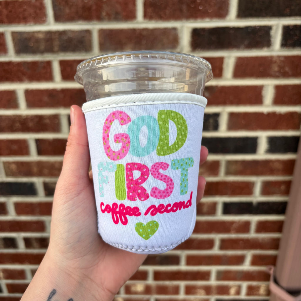 God First Coffee Second Coffee Sleeve