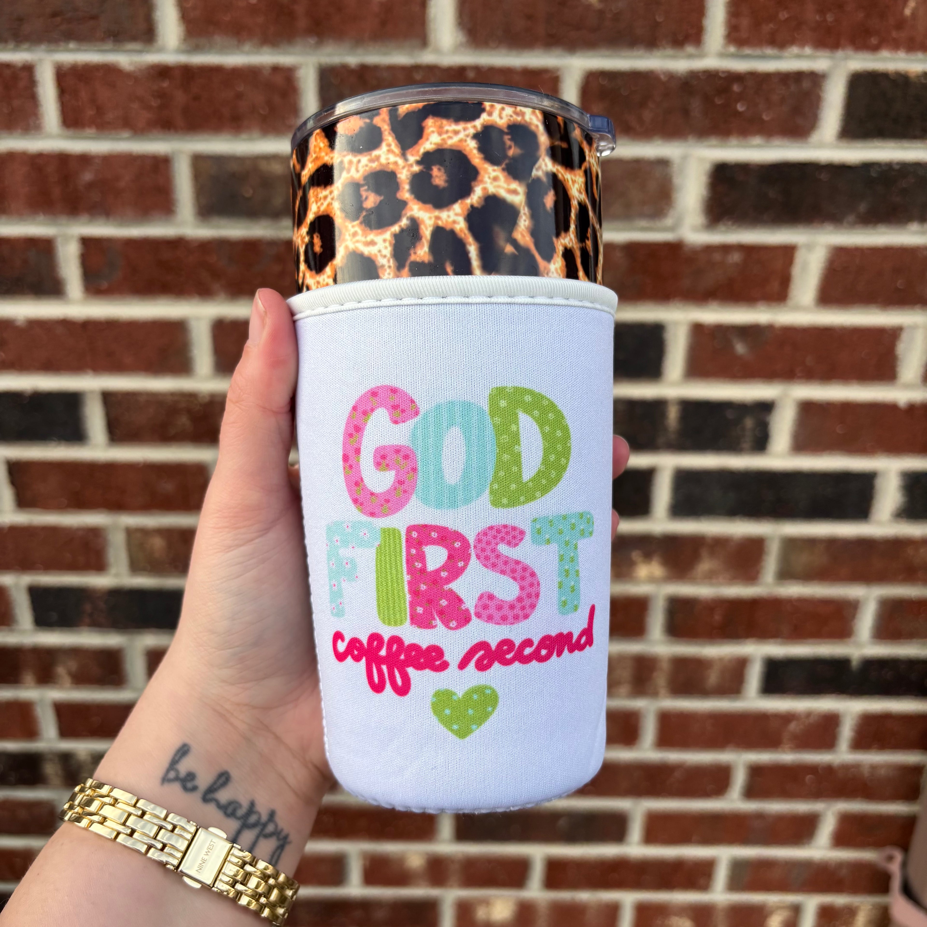 God First Coffee Second Coffee Sleeve