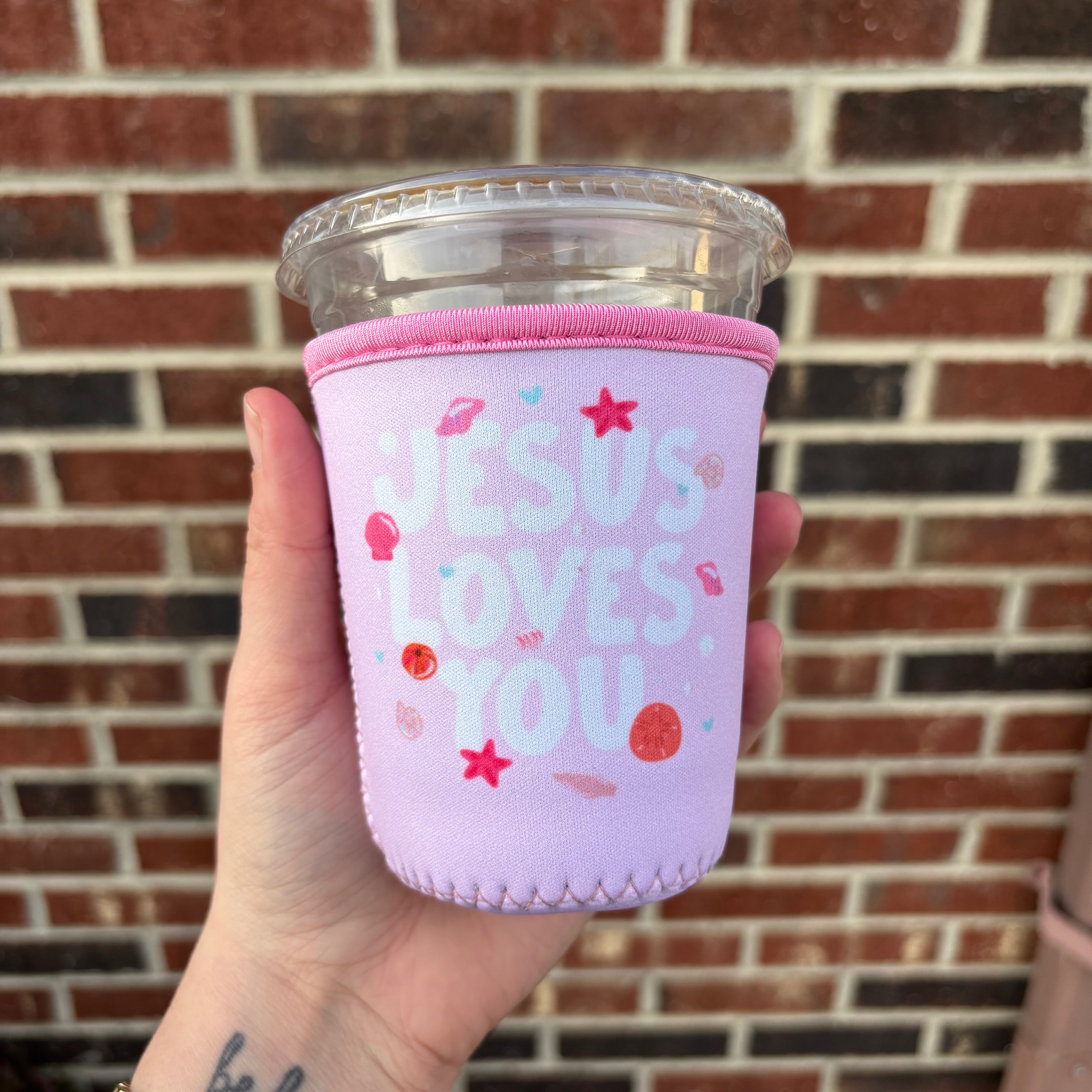 Summer Seashells JLY Coffee Sleeve