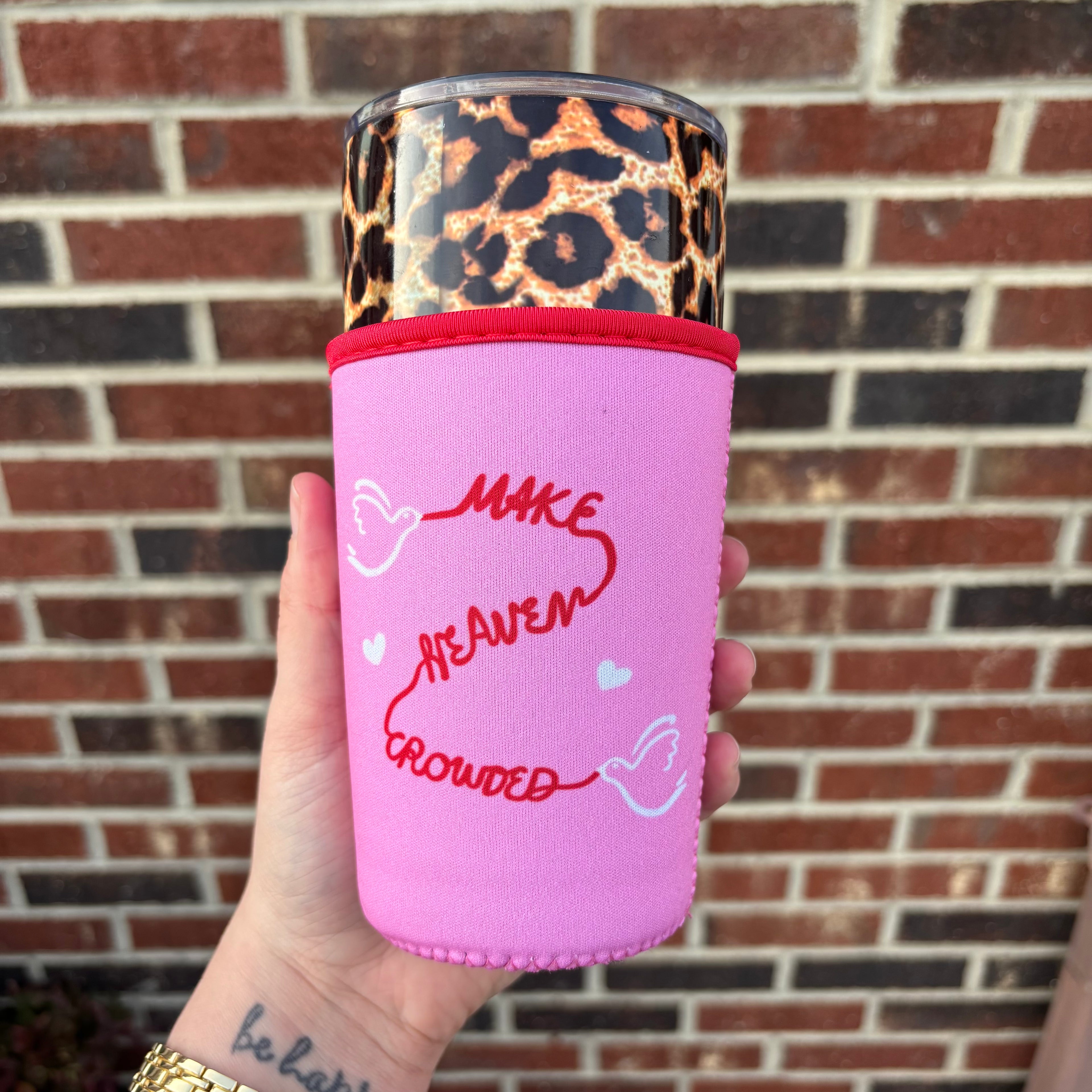 Make Heaven Crowded Coffee Sleeve