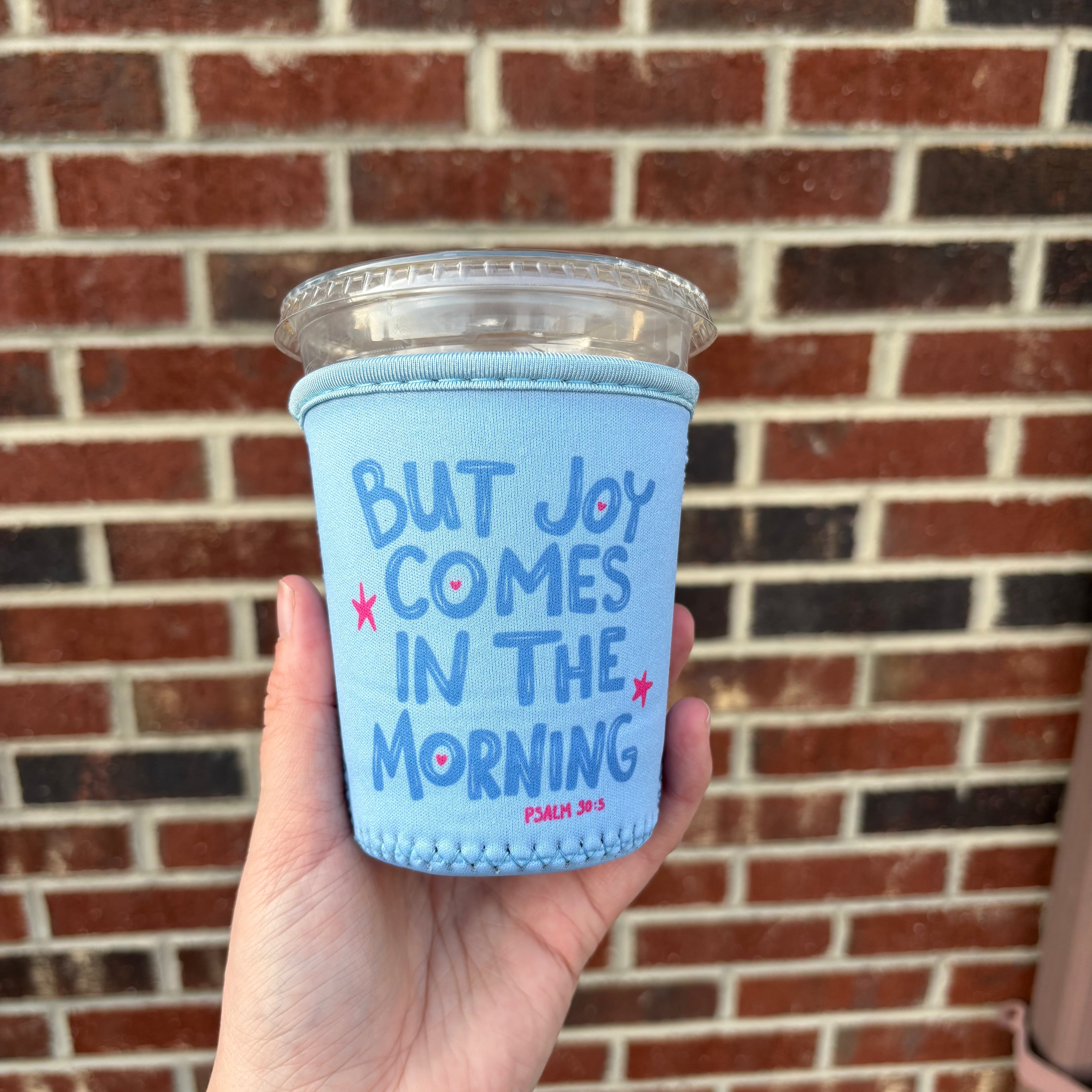 Joy in the Morning Coffee Sleeve
