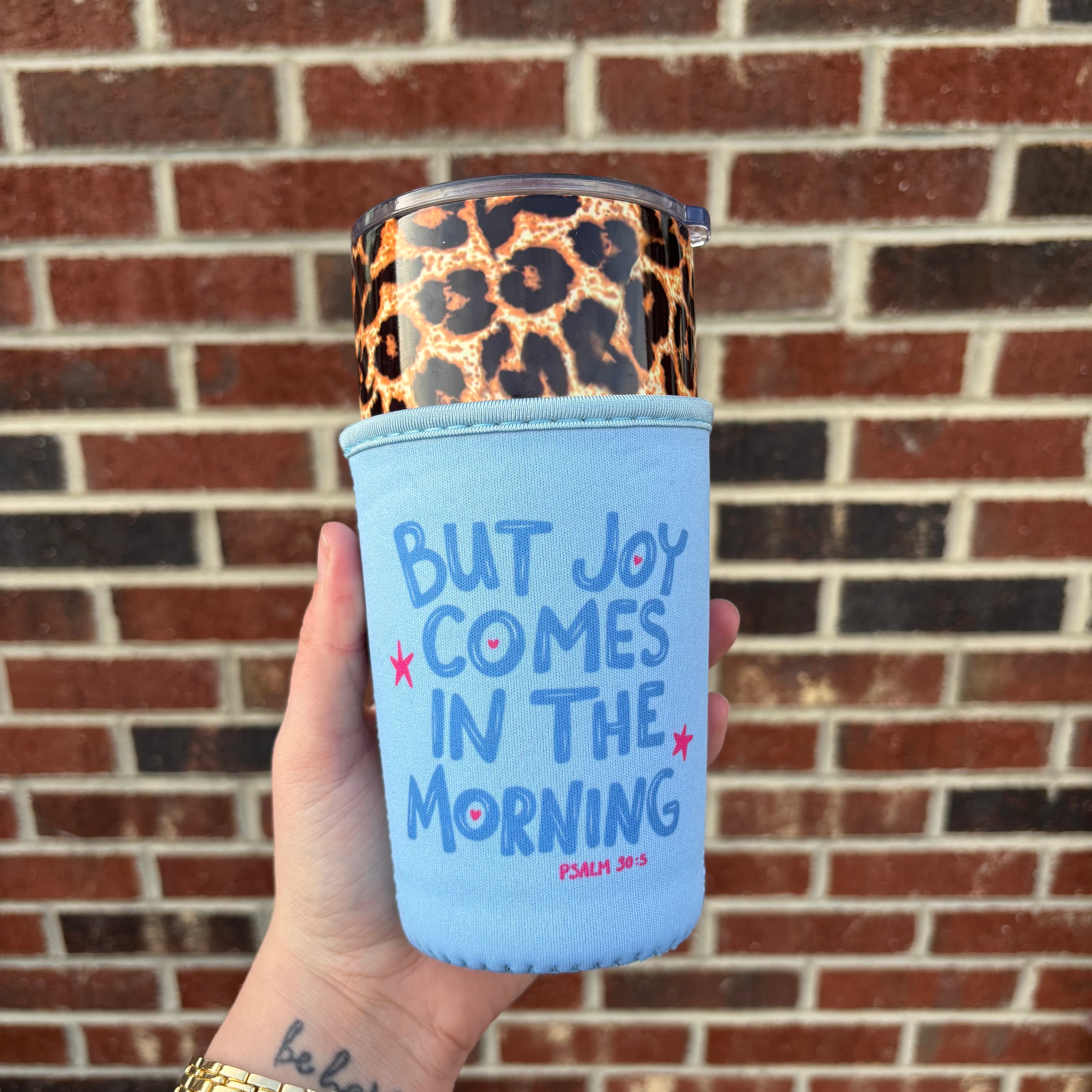Joy in the Morning Coffee Sleeve
