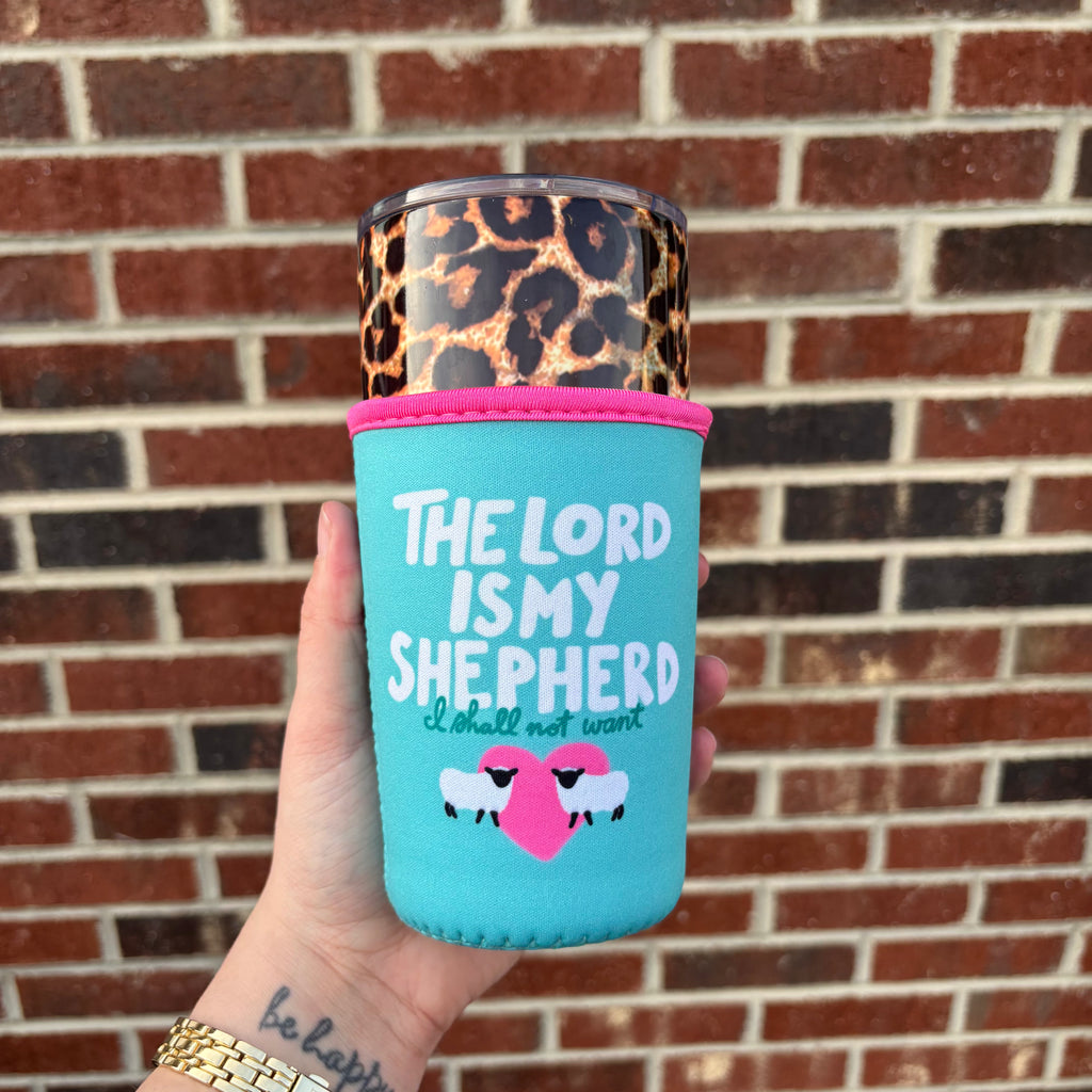 The Lord is my Shepherd Coffee Sleeve