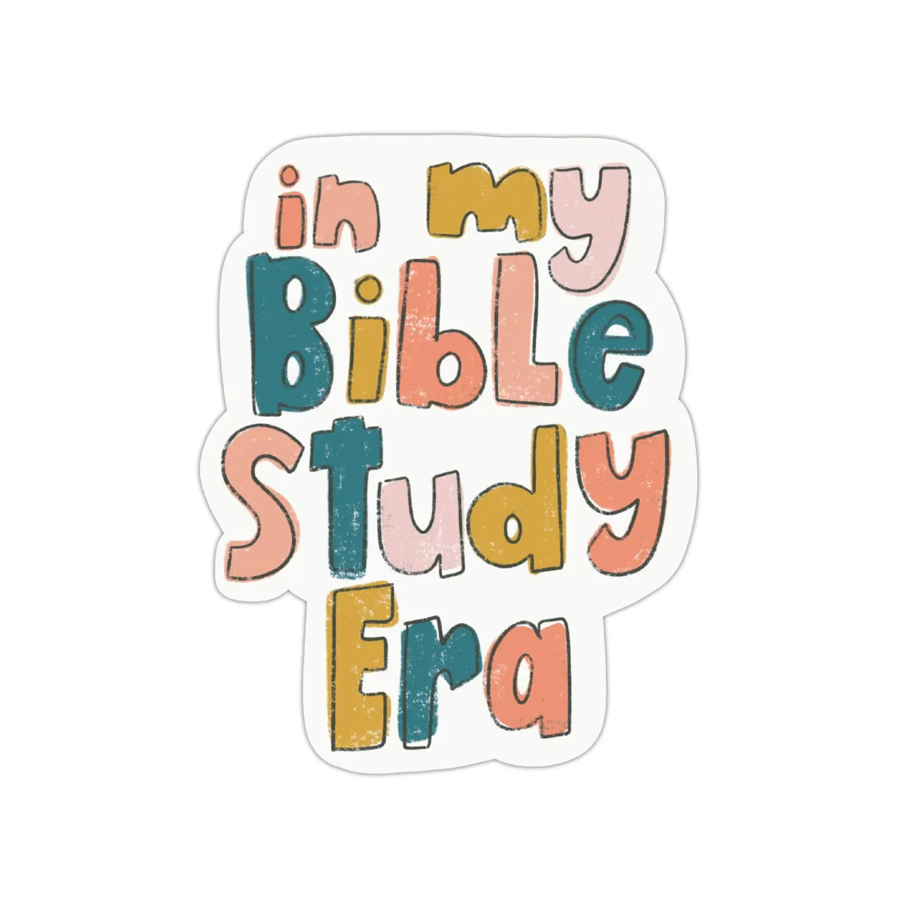 In My Bible Study Era Vinyl Sticker