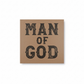 Man of God Vinyl Sticker