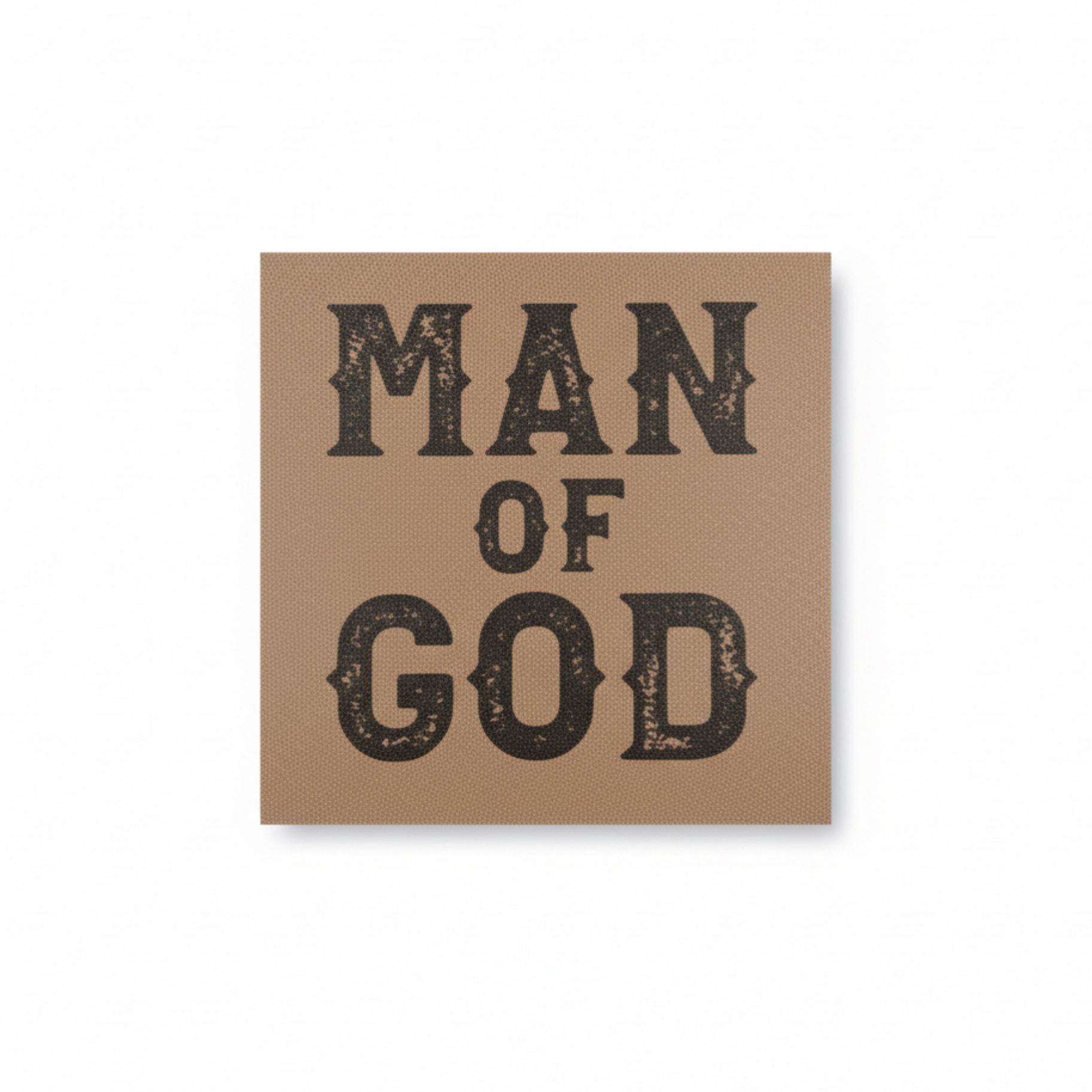 Man of God Vinyl Sticker