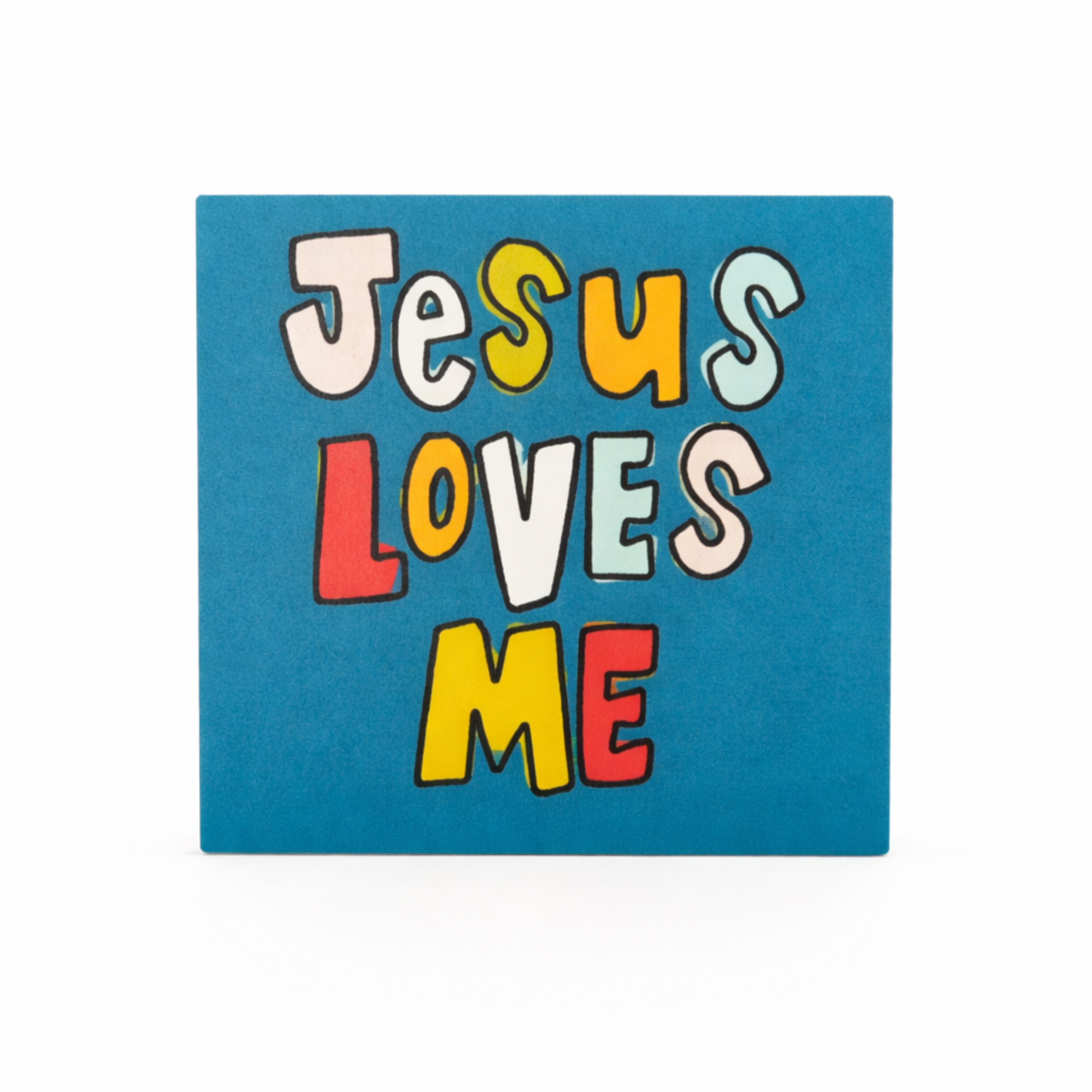 Jesus Loves Me Vinyl Sticker