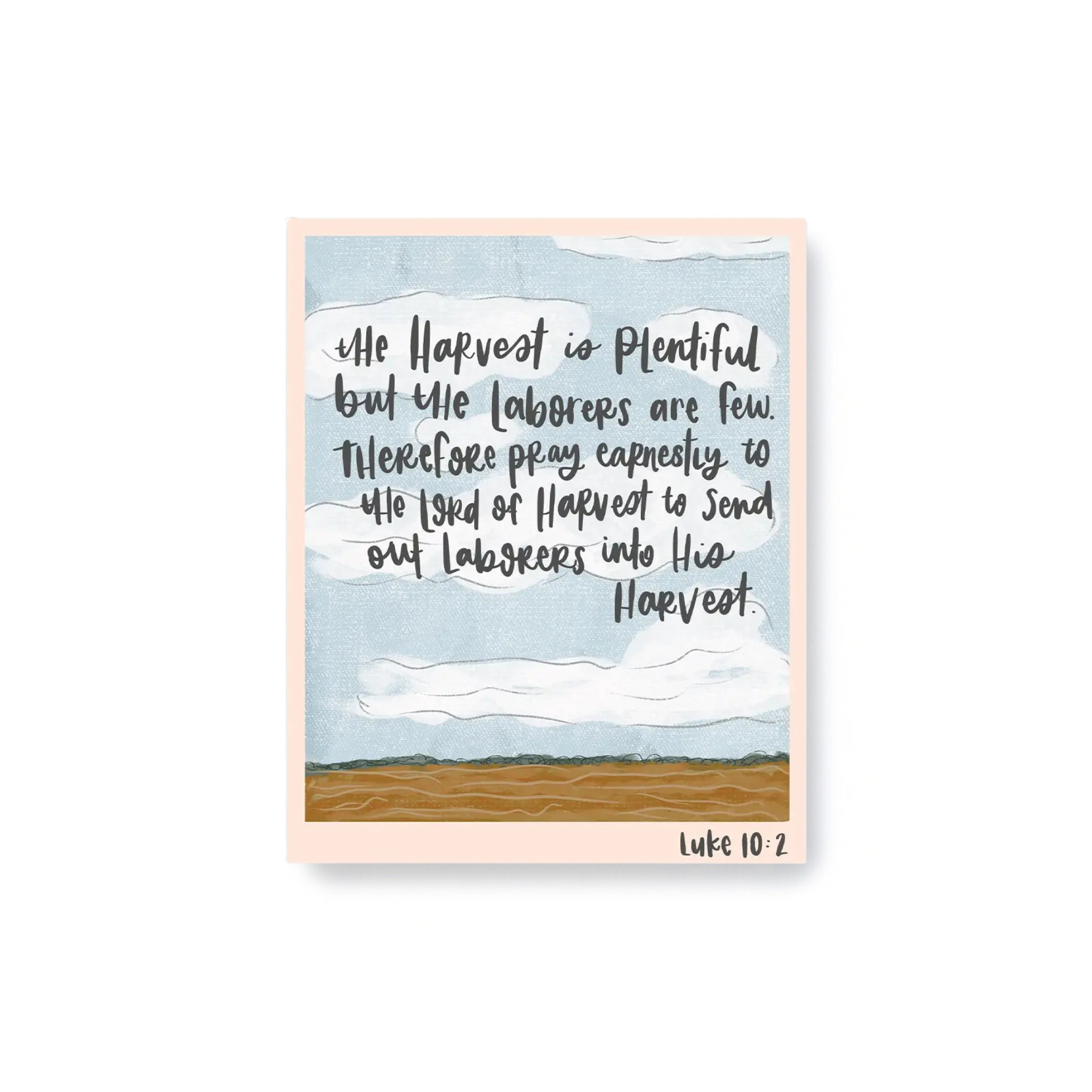 Harvest Polaroid Vinyl Sticker