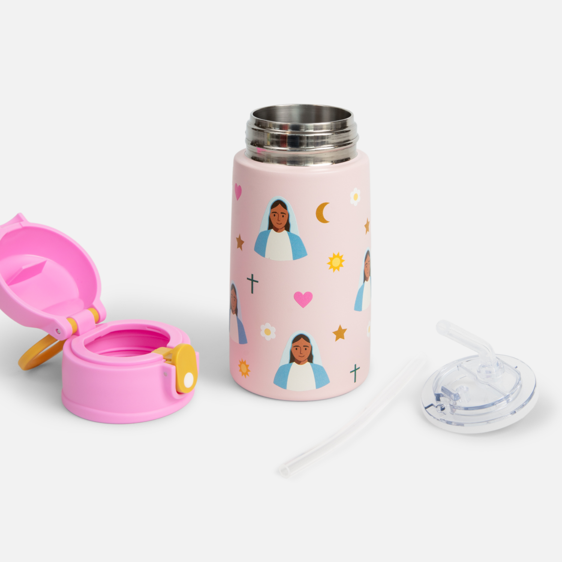 Mary Water Bottle – 13.5oz Stainless Steel