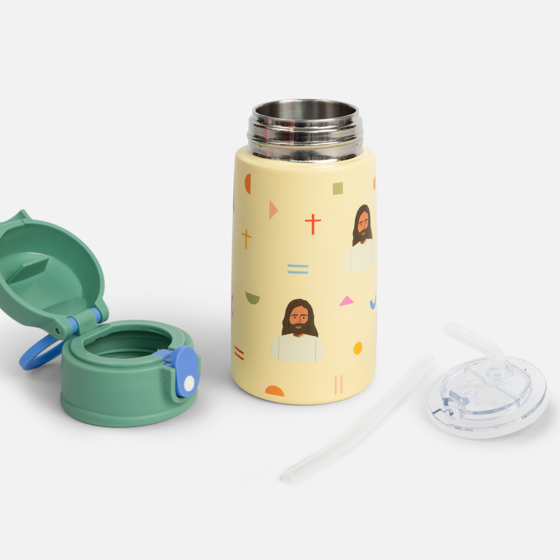 Jesus Water Bottle – 13.5oz Stainless Steel