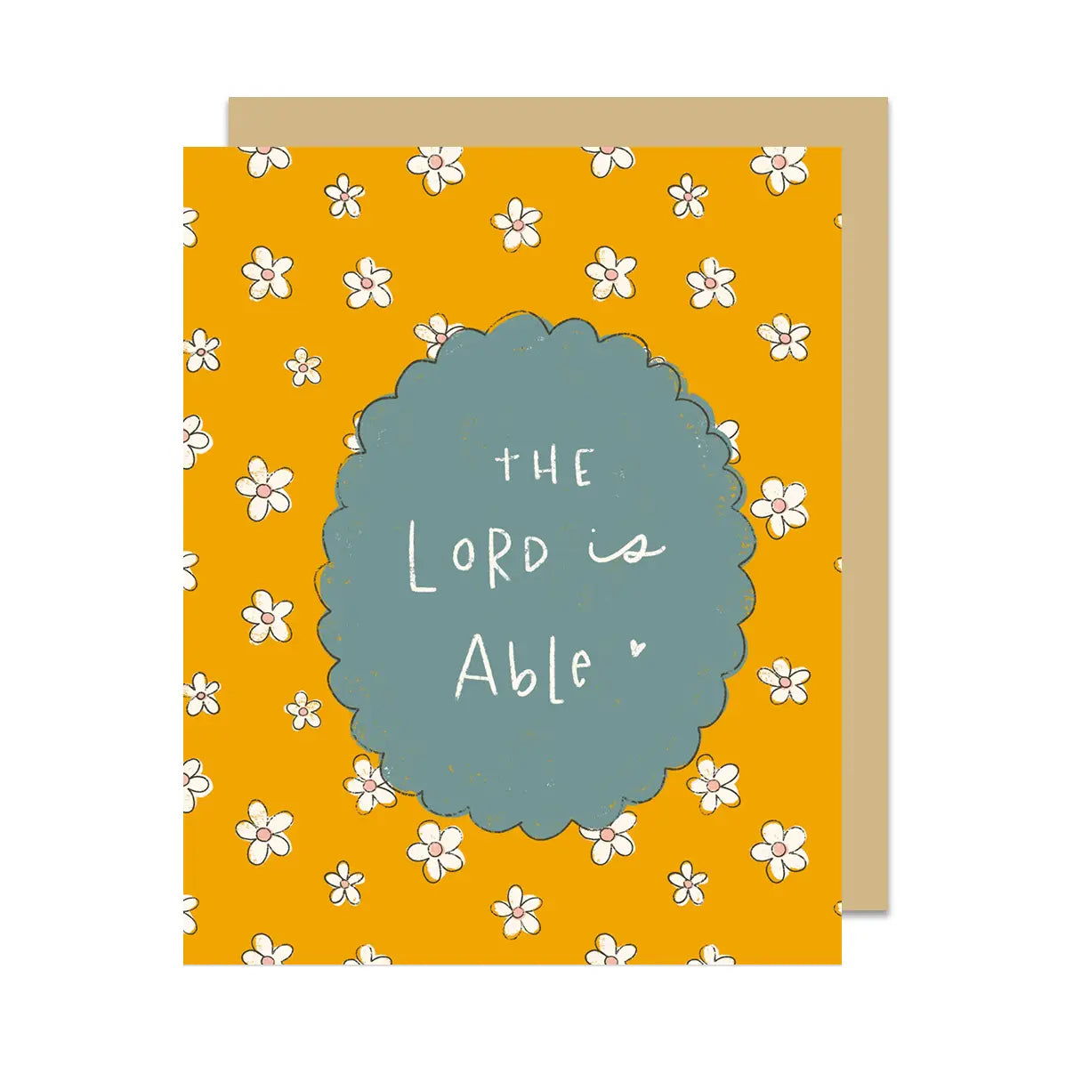 The Lord is Able Greeting Card