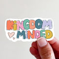 Kingdom Minded Vinyl Sticker