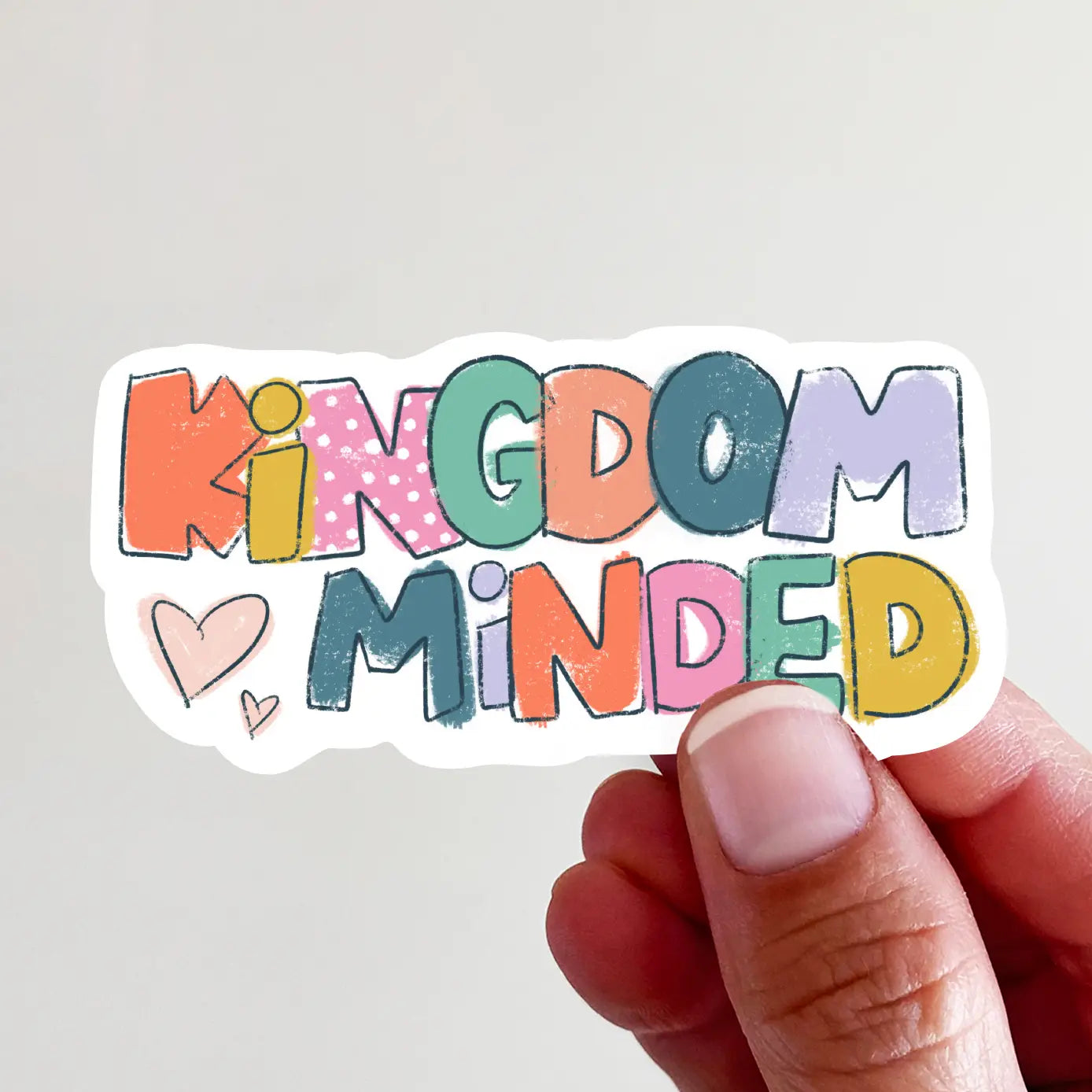Kingdom Minded Vinyl Sticker