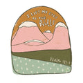 Lift My Eyes To the Hills Vinyl Sticker